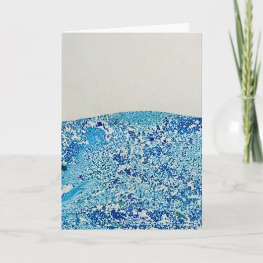 Carte Marbre bleu (Devant)