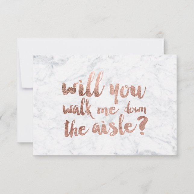Carte Marbre or rose, tu me conduiras dans l'allée (Devant)