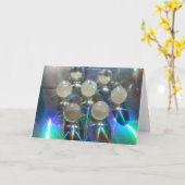 Carte Marbres sur Holographe (Fleur jaune)