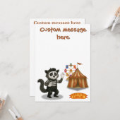 Carte Marcel, civet mime (Devant/Arrière en situation)