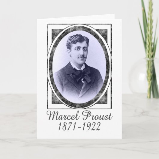 Carte Marcel Proust (Devant)