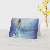 Carte March Birthstone (Fleur jaune)