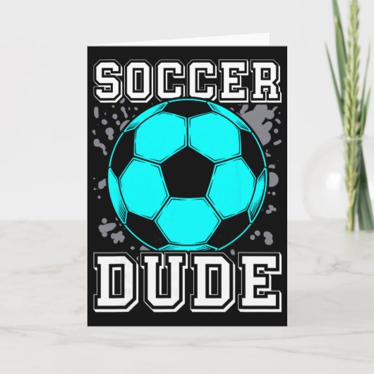 Carte Marchandise Parfaite pour les Fans de Foot (Devant)