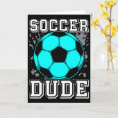 Carte Marchandise Parfaite pour les Fans de Foot (Fleur jaune)