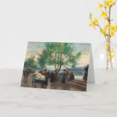 Carte Marchands sur la Seine | Victor Gabriel Gilbert (Fleur jaune)