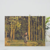 Carte Marche à la périphérie de la forêt (par Ferdinand (Debout devant)