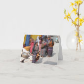 Carte Marché Amérique centrale - Marché Guatemala (Fleur jaune)