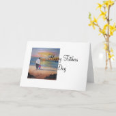 Carte marché avec moi, fête des pères heureuse (Fleur jaune)