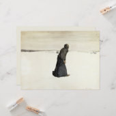 Carte Marche de la Mort (par Magnus Enckell) (Devant/Arrière en situation)