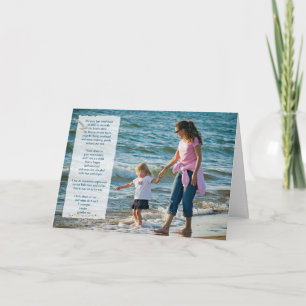 Carte Marche De Plage Anniversaire Pour Fille