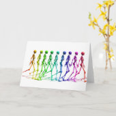 Carte Marche de squelettes (Fleur jaune)