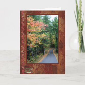 Carte Marcher à l'automne
