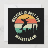 Carte Marcher Est Juste Trop Grand (Dos)