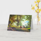 Carte Marcher jusqu'à Emmaus (Fleur jaune)