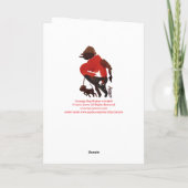 Carte Marcher Mon Chien Est Joyeux, Joyeux Anniversaire (Dos)