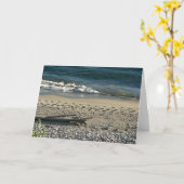 Carte marches dans le sable (Fleur jaune)