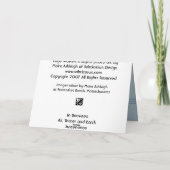 Carte Marcheurs de bord - customisés (Dos)