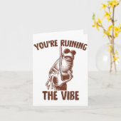 Carte Marcus The Worm You're Ruining The Vibe  (Fleur jaune)