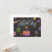 Carte Mardi Gras (Devant/Arrière en situation)