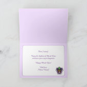 Carte 💚 💜 💛 Mardi Gras (Intérieur)
