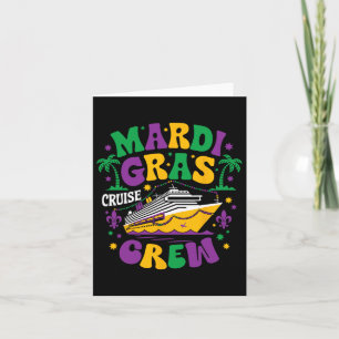 Carte Mardi Gras Cruise Crew 2025 Trip Family Correspond