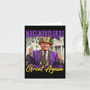 Carte Mardi Gras Donald Trump Mardi Gras Américain