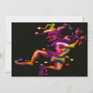 Carte Mardi Gras Jester