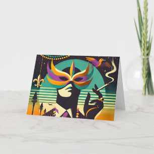 Carte Mardi Gras M. Death The Smoking Man