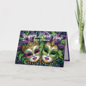 Carte 💚 💜 💛 Mardi Gras Splendor (Devant)