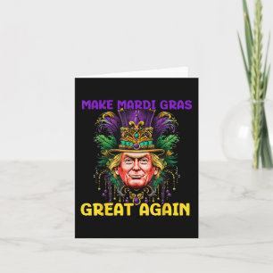 Carte Mardi Gras Trump 2025 Drôle Mardi Gras Grand
