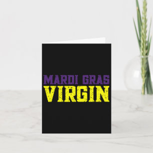 Carte Mardi Gras Virgin