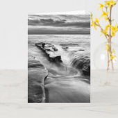 Carte Marée Montée À La Plage (Fleur jaune)