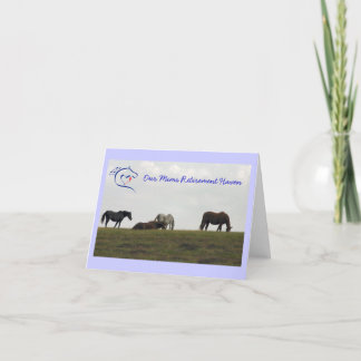 Carte Mares sur la colline - Bleu