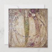Carte Margaret MacDonald La Rose Rouge et la Rose Blanch (Devant)