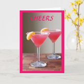 CARTE MARGARITA "40TH" BIRTHDAY WISHES (Fleur jaune)