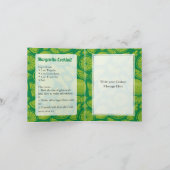 Carte Margarita Cocktail Recette (Intérieur)