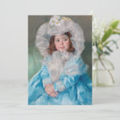 Carte Margot en bleu | Mary Cassatt (Debout devant)