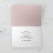 Carte marguerite avec gouttes de pluie (Intérieur)