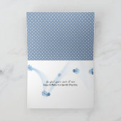 Carte marguerite d'anniversaire de la mère étape sur les (Intérieur)