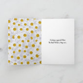 Carte Marguerite et coccinelles du jour de mère sur le (Intérieur)