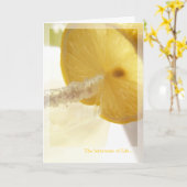 Carte Marguerite Incitcard (Fleur jaune)