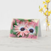 Carte Marguerite Remous-pour toute occasion (Fleur jaune)