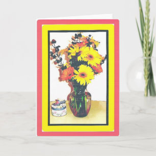 CARTE MARGUERITES DE GERBER