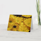 Carte Marguerites jaunes (Devant)