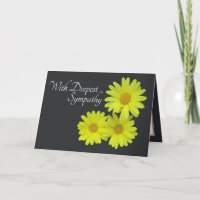 Marguerites jaunes contre la sympathie des Arrière