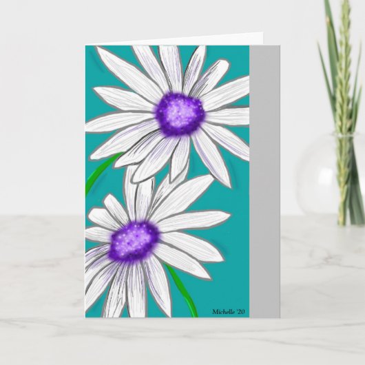 Carte Marguerites pour toujours (Devant)