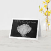 Carte mari du 2e anniversaire (Fleur jaune)