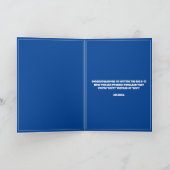 Carte Mari du Cute Blue and White Lab 60e anniversaire (Intérieur)