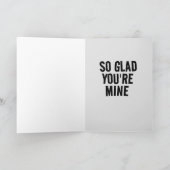 CARTE MARI ÉPOUSE SI CONTENT QUE TU SOIS À MOI CORDE (Intérieur)