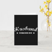 Carte Mari Est 2019 Mariage Vintage (Fleur jaune)